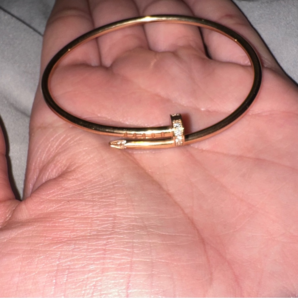 Cartier juste un clou diamond bracelet small model